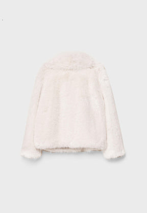 Virale Kunstpelz Jacke