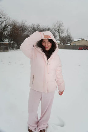 "Hollister" Pink Puffer