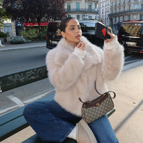 Luxuspelz Winterjacke - das Original